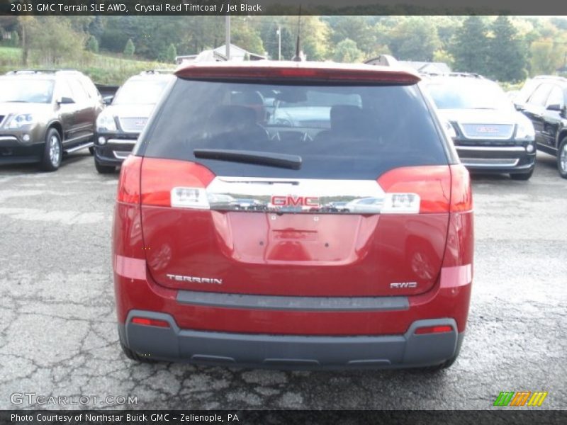 Crystal Red Tintcoat / Jet Black 2013 GMC Terrain SLE AWD