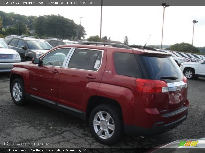 Crystal Red Tintcoat / Jet Black 2013 GMC Terrain SLE AWD