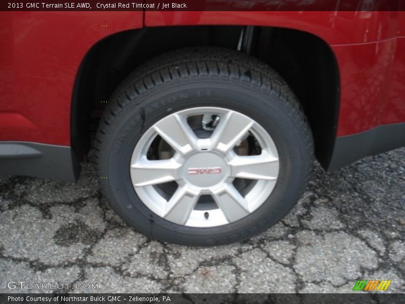 Crystal Red Tintcoat / Jet Black 2013 GMC Terrain SLE AWD