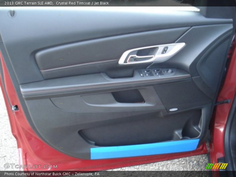 Crystal Red Tintcoat / Jet Black 2013 GMC Terrain SLE AWD