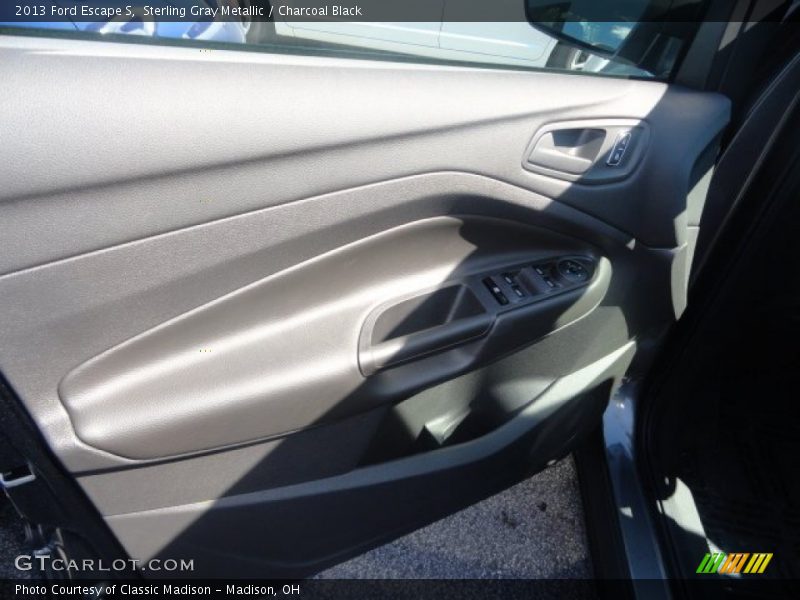 Sterling Gray Metallic / Charcoal Black 2013 Ford Escape S