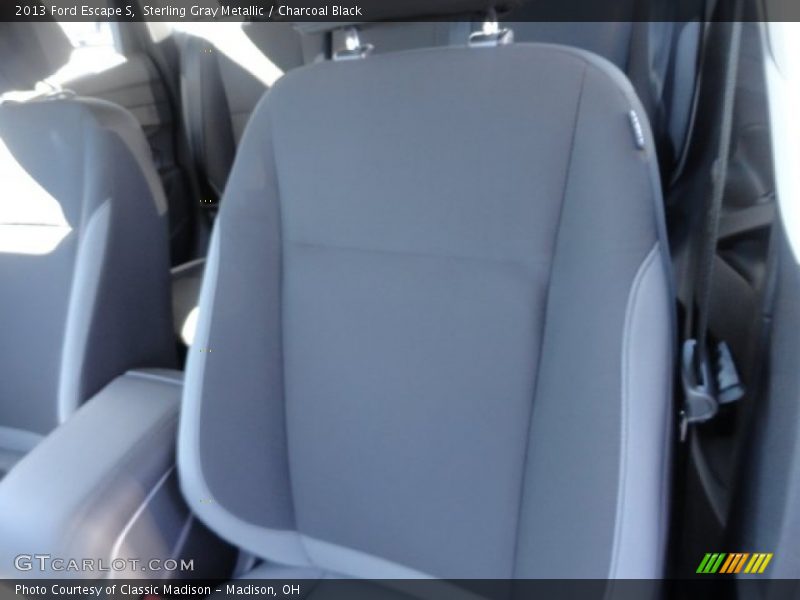 Sterling Gray Metallic / Charcoal Black 2013 Ford Escape S