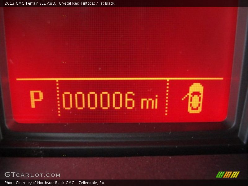 Crystal Red Tintcoat / Jet Black 2013 GMC Terrain SLE AWD