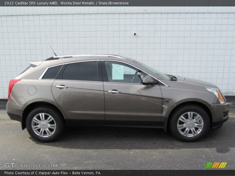 Mocha Steel Metallic / Shale/Brownstone 2012 Cadillac SRX Luxury AWD