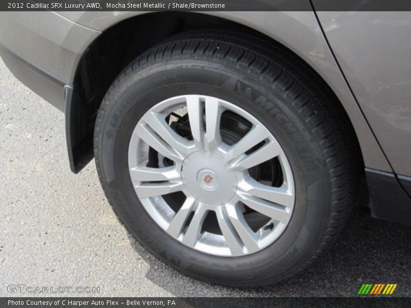 Mocha Steel Metallic / Shale/Brownstone 2012 Cadillac SRX Luxury AWD