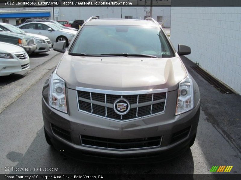 Mocha Steel Metallic / Shale/Brownstone 2012 Cadillac SRX Luxury AWD