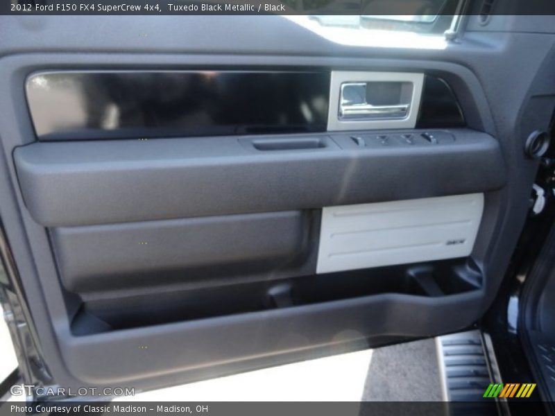 Tuxedo Black Metallic / Black 2012 Ford F150 FX4 SuperCrew 4x4