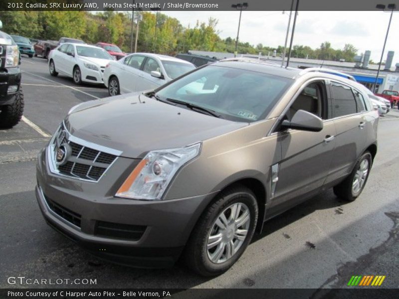 Mocha Steel Metallic / Shale/Brownstone 2012 Cadillac SRX Luxury AWD