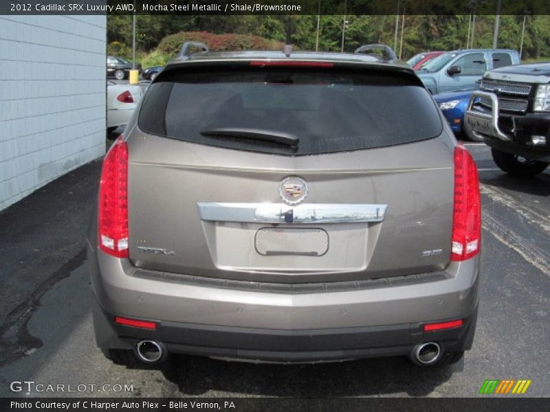 Mocha Steel Metallic / Shale/Brownstone 2012 Cadillac SRX Luxury AWD