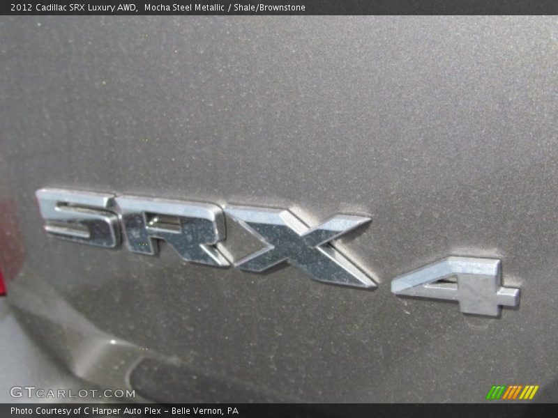 Mocha Steel Metallic / Shale/Brownstone 2012 Cadillac SRX Luxury AWD