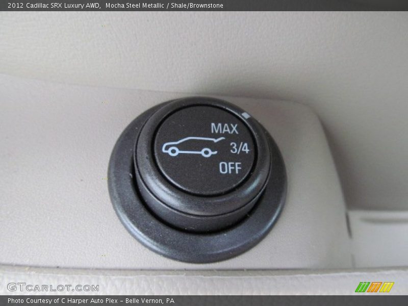 Mocha Steel Metallic / Shale/Brownstone 2012 Cadillac SRX Luxury AWD