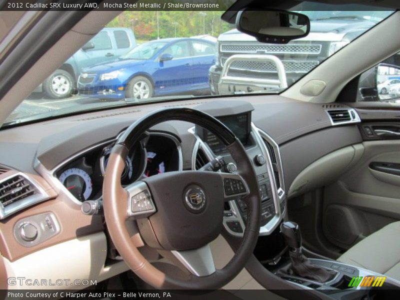 Mocha Steel Metallic / Shale/Brownstone 2012 Cadillac SRX Luxury AWD