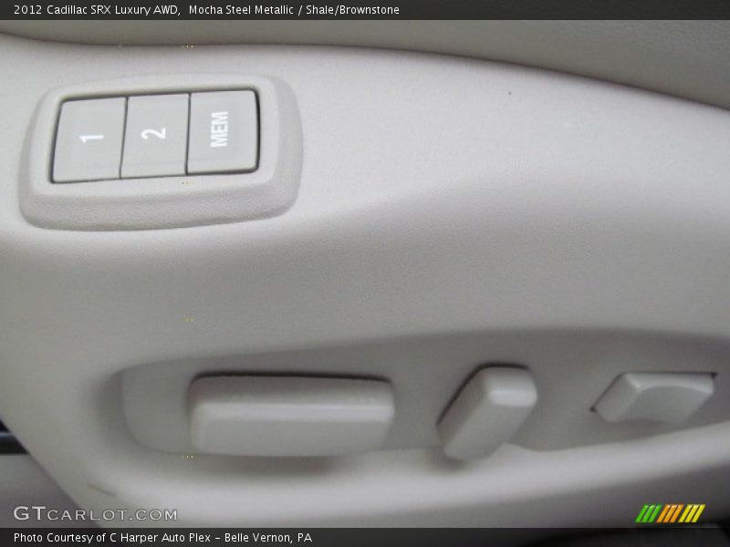 Mocha Steel Metallic / Shale/Brownstone 2012 Cadillac SRX Luxury AWD