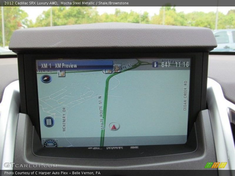 Mocha Steel Metallic / Shale/Brownstone 2012 Cadillac SRX Luxury AWD