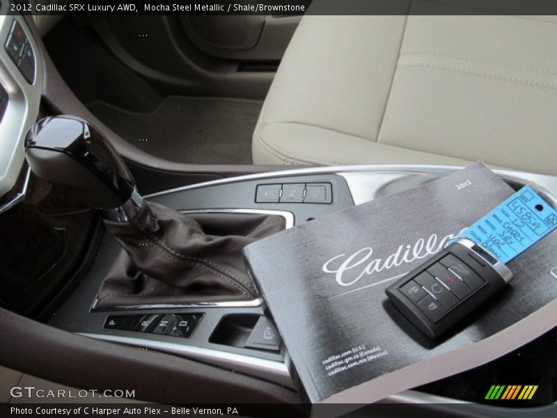 Mocha Steel Metallic / Shale/Brownstone 2012 Cadillac SRX Luxury AWD