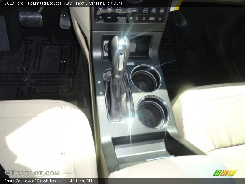 Ingot Silver Metallic / Dune 2013 Ford Flex Limited EcoBoost AWD