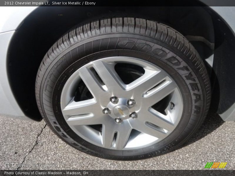 Silver Ice Metallic / Ebony 2012 Chevrolet Impala LT