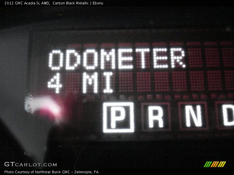 Carbon Black Metallic / Ebony 2012 GMC Acadia SL AWD