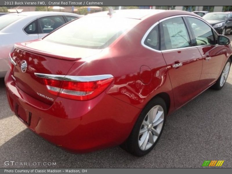Crystal Red Tintcoat / Cashmere 2013 Buick Verano FWD