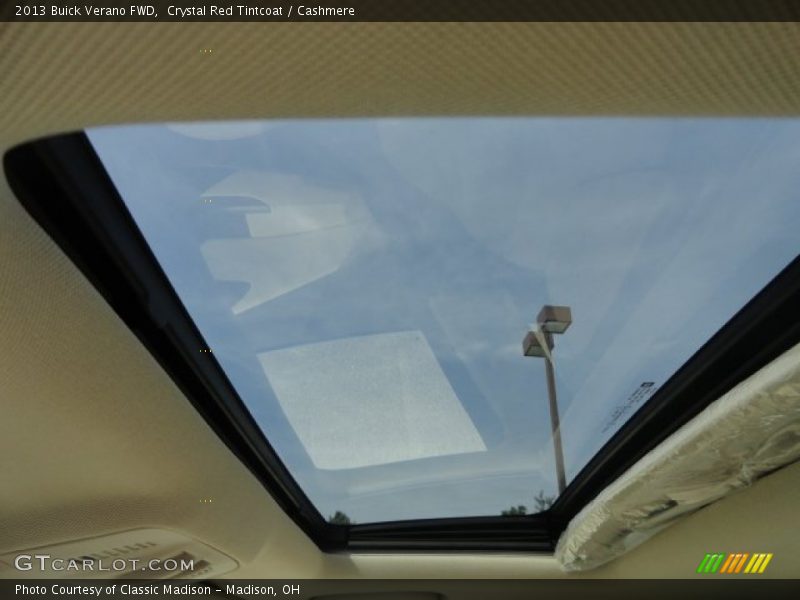 Crystal Red Tintcoat / Cashmere 2013 Buick Verano FWD