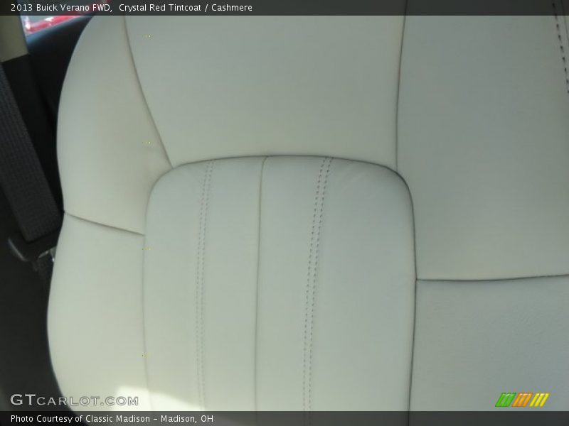 Crystal Red Tintcoat / Cashmere 2013 Buick Verano FWD