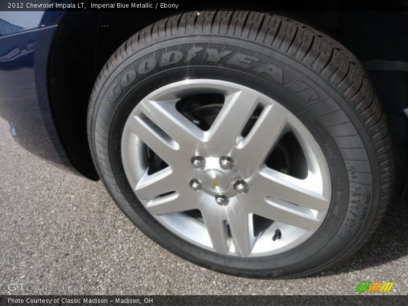 Imperial Blue Metallic / Ebony 2012 Chevrolet Impala LT