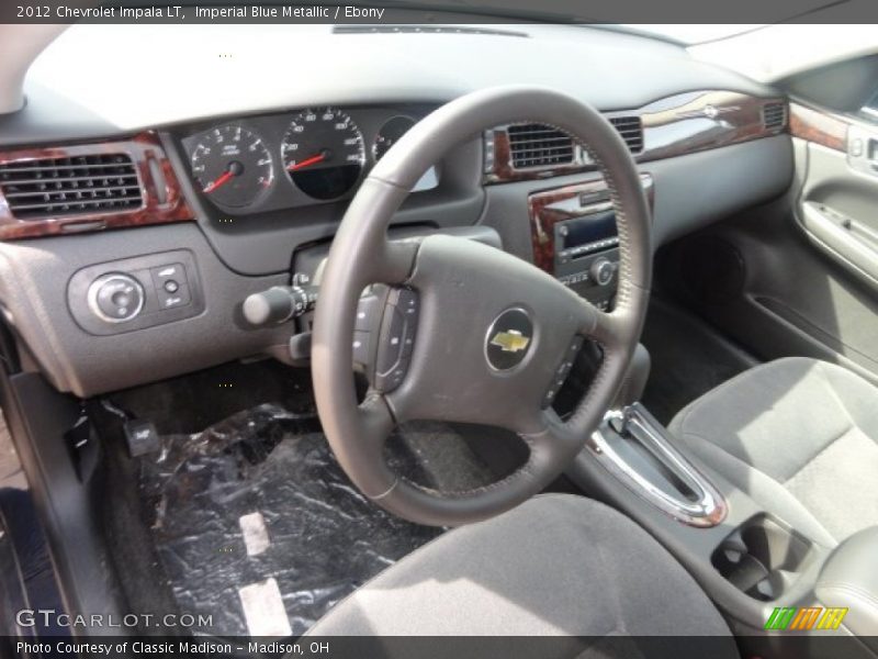 Imperial Blue Metallic / Ebony 2012 Chevrolet Impala LT