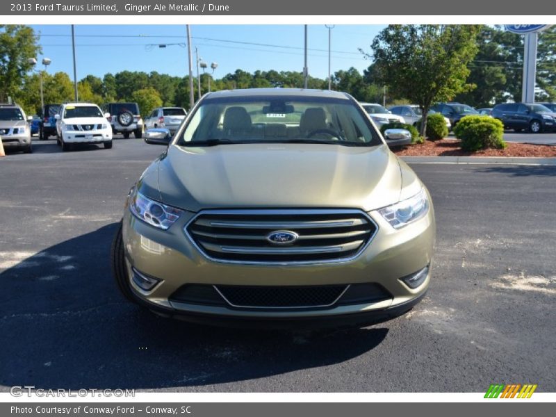 Ginger Ale Metallic / Dune 2013 Ford Taurus Limited