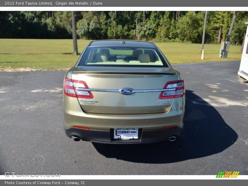 Ginger Ale Metallic / Dune 2013 Ford Taurus Limited
