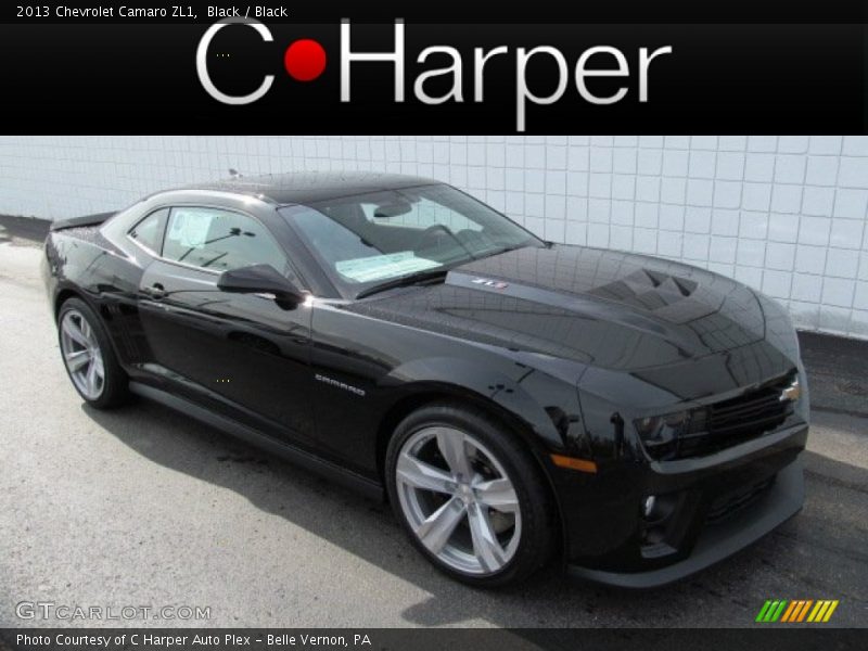 Black / Black 2013 Chevrolet Camaro ZL1