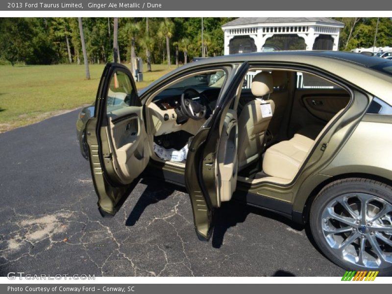 Ginger Ale Metallic / Dune 2013 Ford Taurus Limited
