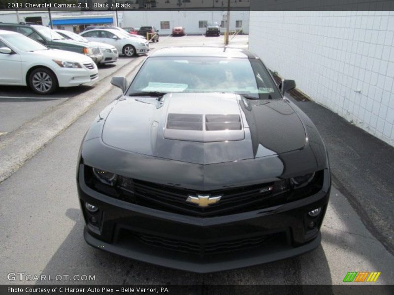 Black / Black 2013 Chevrolet Camaro ZL1