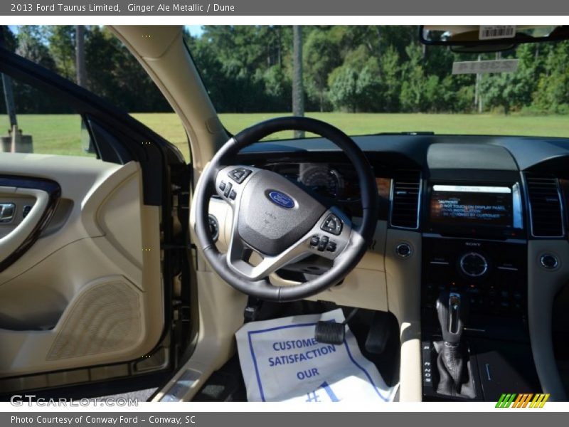 Ginger Ale Metallic / Dune 2013 Ford Taurus Limited