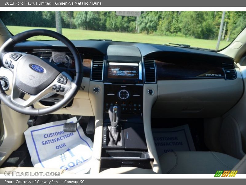 Ginger Ale Metallic / Dune 2013 Ford Taurus Limited