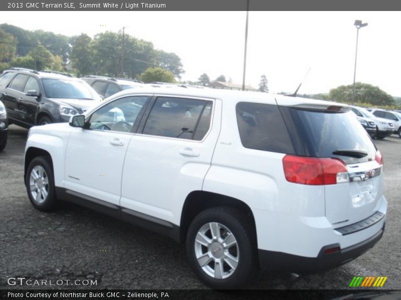 Summit White / Light Titanium 2013 GMC Terrain SLE