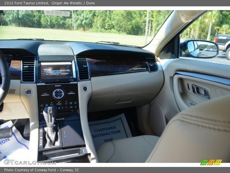 Ginger Ale Metallic / Dune 2013 Ford Taurus Limited