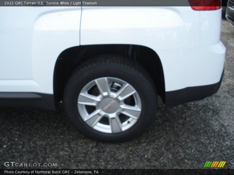 Summit White / Light Titanium 2013 GMC Terrain SLE