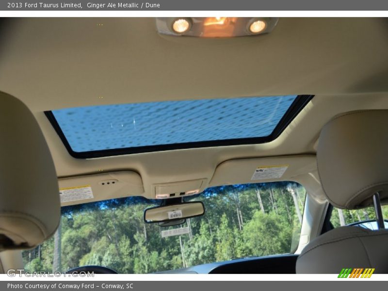 Ginger Ale Metallic / Dune 2013 Ford Taurus Limited