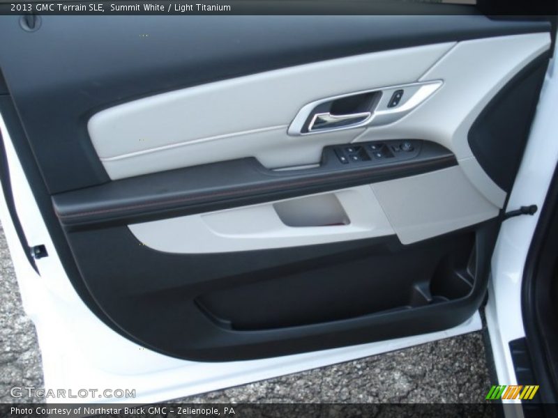 Summit White / Light Titanium 2013 GMC Terrain SLE
