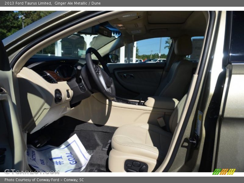 Ginger Ale Metallic / Dune 2013 Ford Taurus Limited