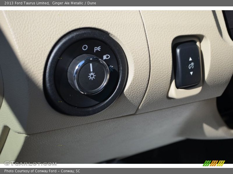 Ginger Ale Metallic / Dune 2013 Ford Taurus Limited
