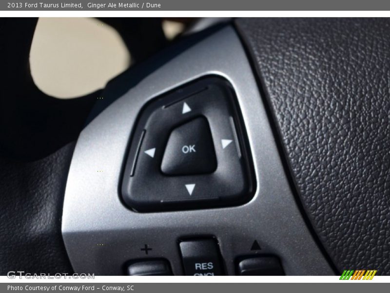 Controls of 2013 Taurus Limited