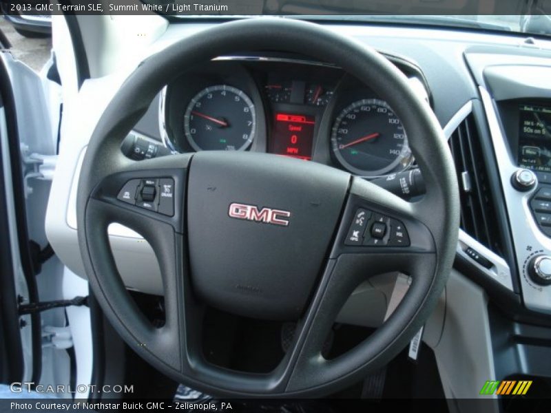Summit White / Light Titanium 2013 GMC Terrain SLE