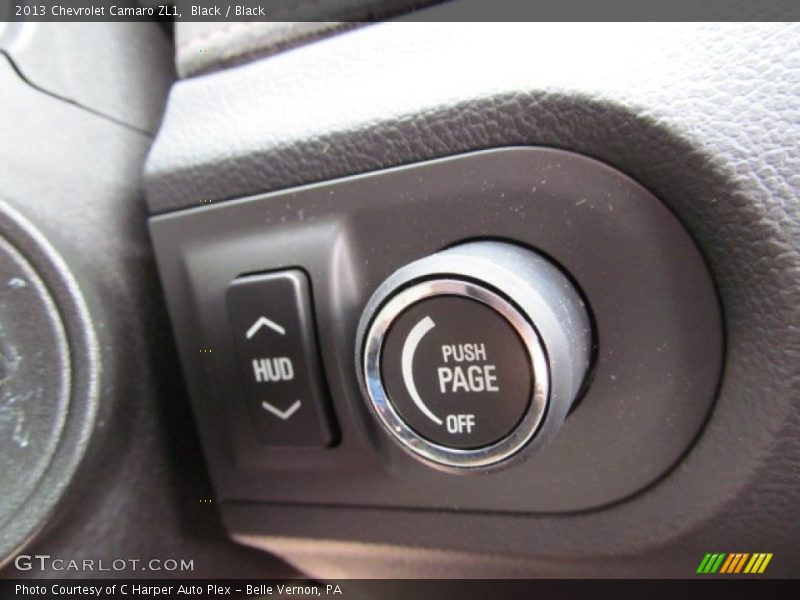 Controls of 2013 Camaro ZL1