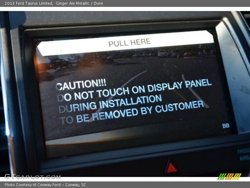 Ginger Ale Metallic / Dune 2013 Ford Taurus Limited