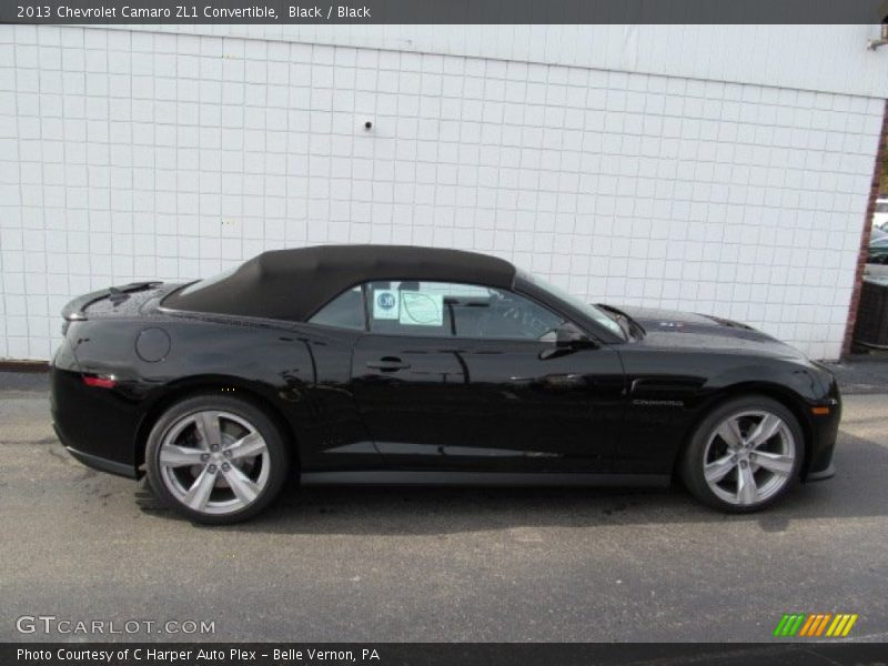 Black / Black 2013 Chevrolet Camaro ZL1 Convertible