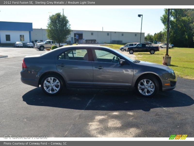 Sterling Grey Metallic / Medium Light Stone 2012 Ford Fusion SE
