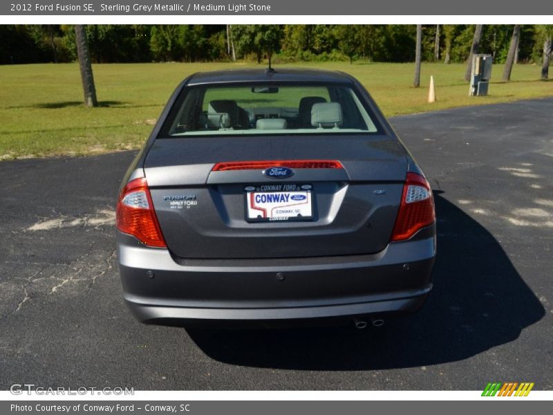 Sterling Grey Metallic / Medium Light Stone 2012 Ford Fusion SE