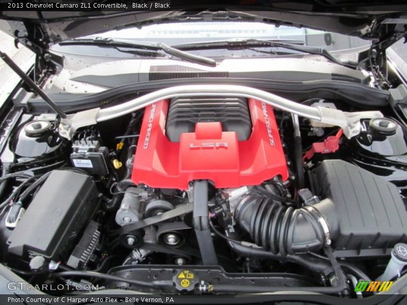  2013 Camaro ZL1 Convertible Engine - 6.2 Liter Eaton Supercharged OHV 16-Valve LSA V8