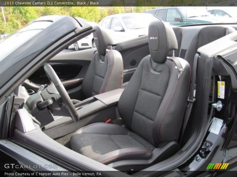 Front Seat of 2013 Camaro ZL1 Convertible